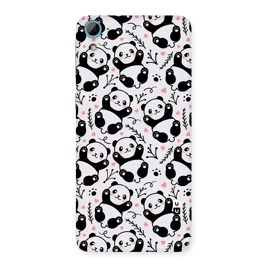 Cute Adorable Panda Pattern Back Case for HTC Desire 826
