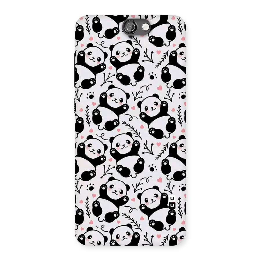Cute Adorable Panda Pattern Back Case for HTC One A9