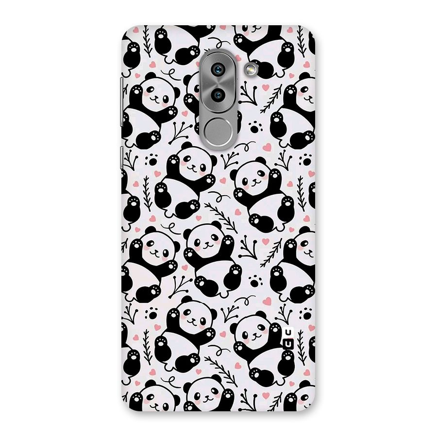 Cute Adorable Panda Pattern Back Case for Honor 6X