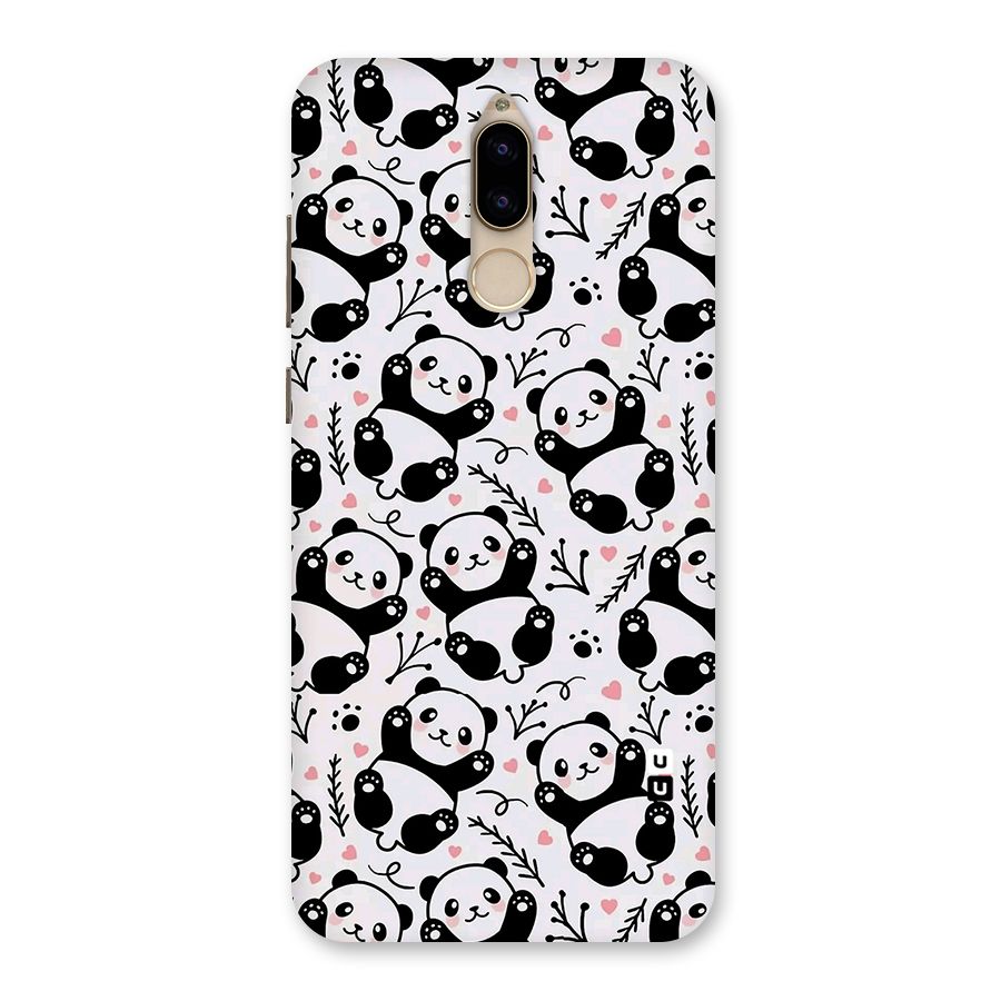 Cute Adorable Panda Pattern Back Case for Honor 9i