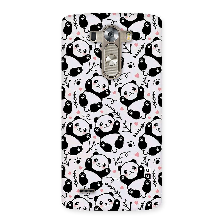 Cute Adorable Panda Pattern Back Case for LG G3