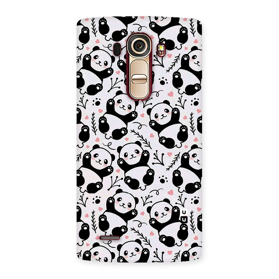 Cute Adorable Panda Pattern Back Case for LG G4