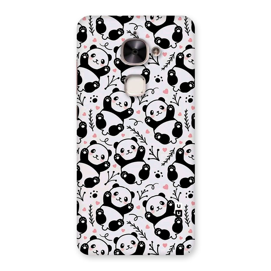 Cute Adorable Panda Pattern Back Case for Le 2