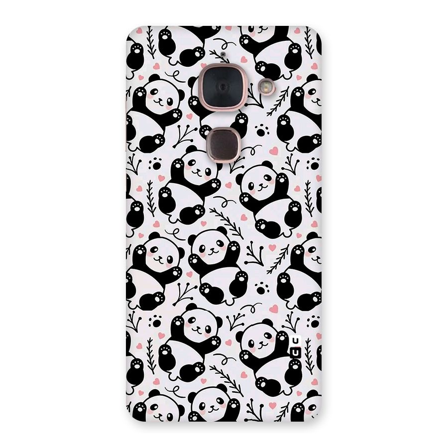 Cute Adorable Panda Pattern Back Case for Le Max 2