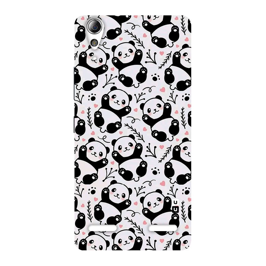 Cute Adorable Panda Pattern Back Case for Lenovo A6000