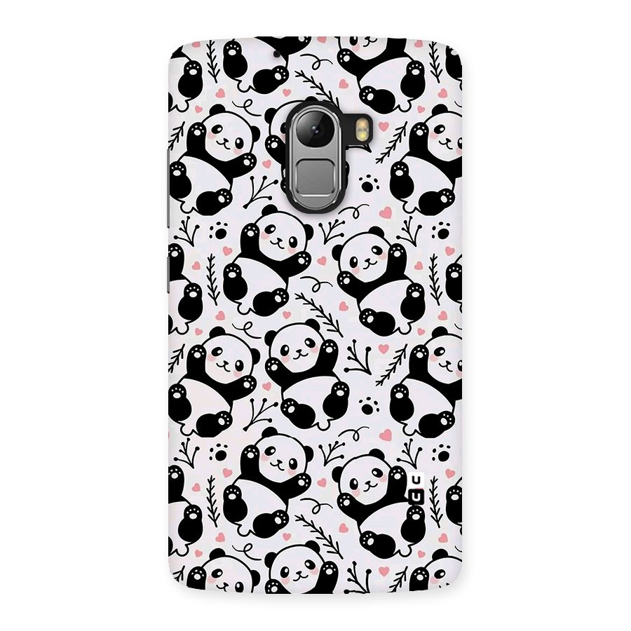 Cute Adorable Panda Pattern Back Case for Lenovo K4 Note