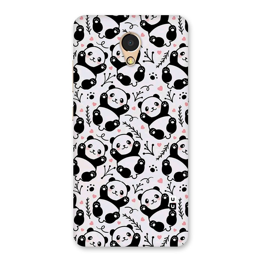 Cute Adorable Panda Pattern Back Case for Lenovo P2