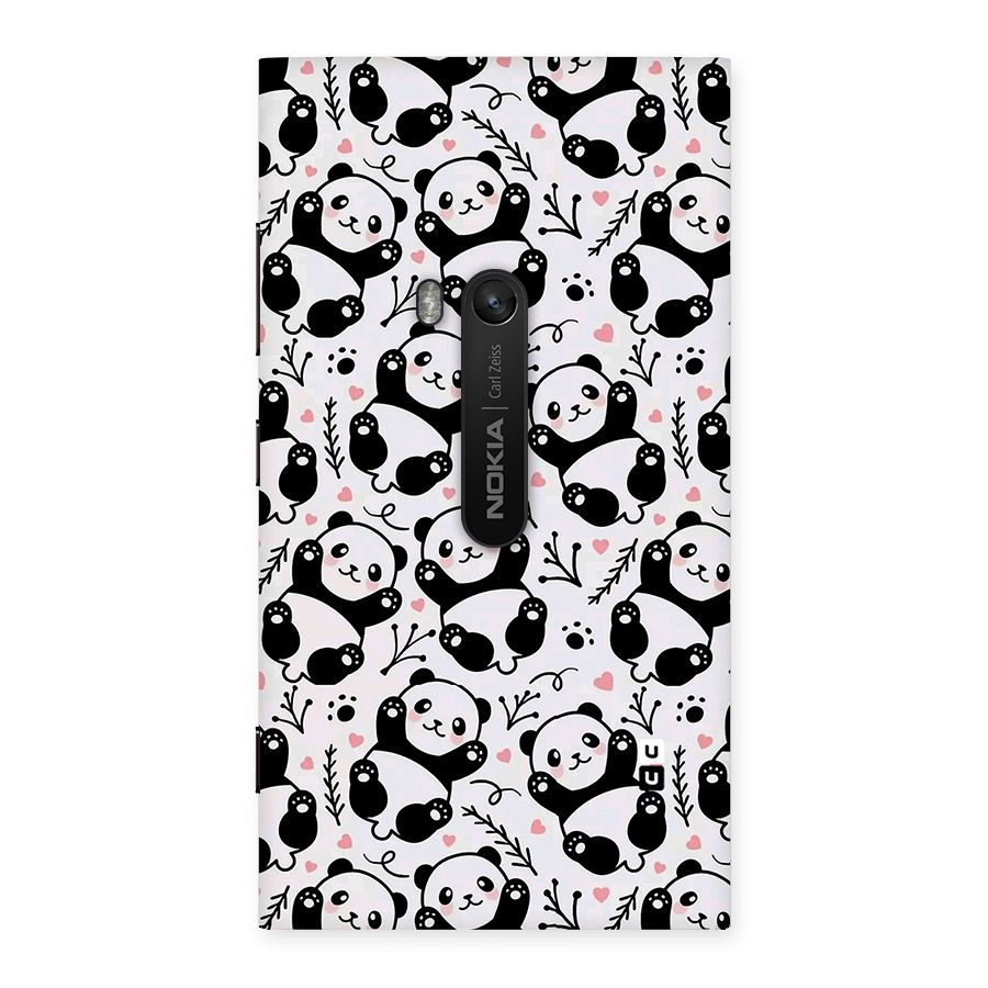 Cute Adorable Panda Pattern Back Case for Lumia 920