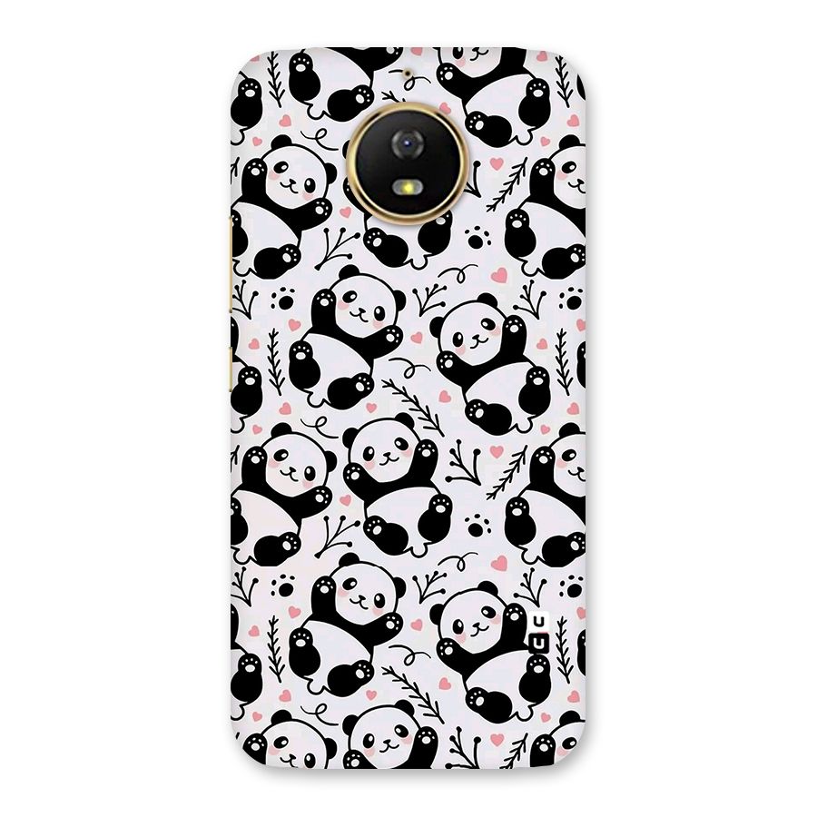 Cute Adorable Panda Pattern Back Case for Moto G5s