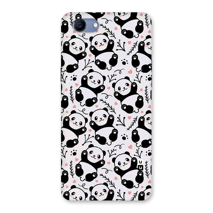 Cute Adorable Panda Pattern Back Case for Oppo Realme 1