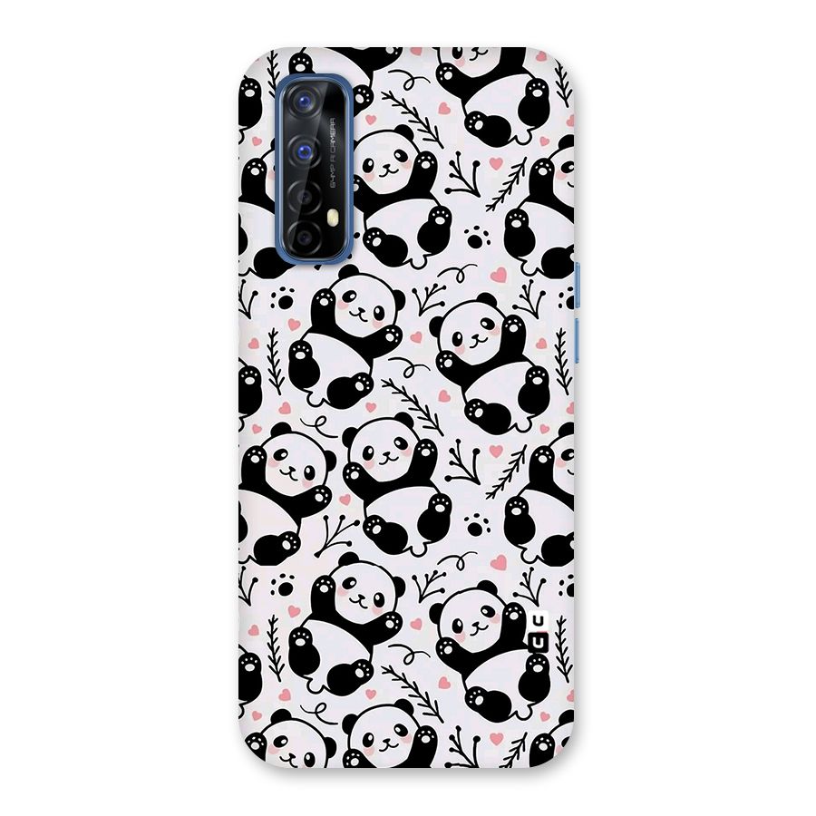 Cute Adorable Panda Pattern Back Case for Realme 7