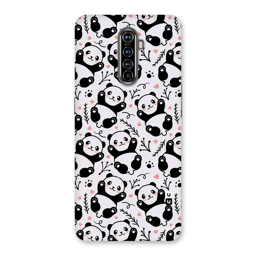 Cute Adorable Panda Pattern Back Case for Realme X2 Pro