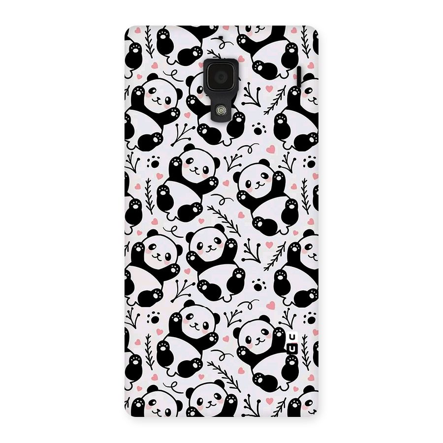 Cute Adorable Panda Pattern Back Case for Redmi 1S