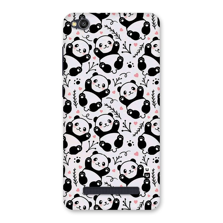 Cute Adorable Panda Pattern Back Case for Redmi 4A