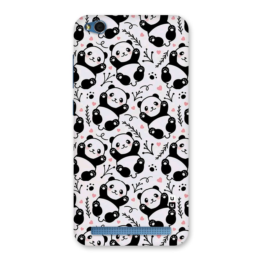 Cute Adorable Panda Pattern Back Case for Redmi 5A