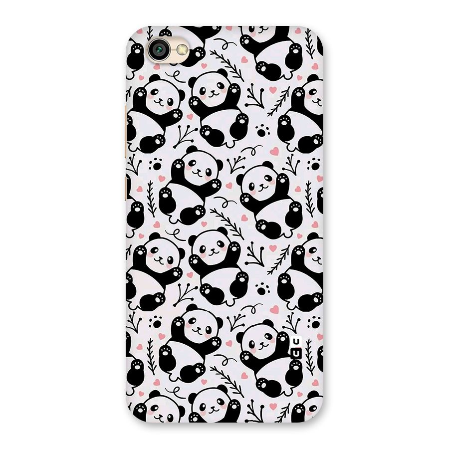 Cute Adorable Panda Pattern Back Case for Redmi Y1 Lite