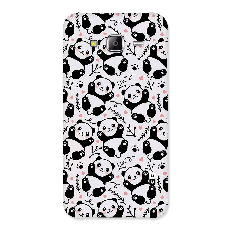 Cute Adorable Panda Pattern Back Case for Samsung Galaxy J5