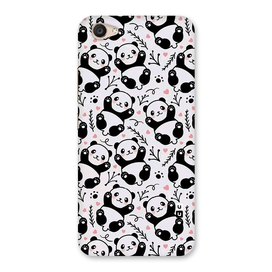 Cute Adorable Panda Pattern Back Case for Vivo V5 Plus
