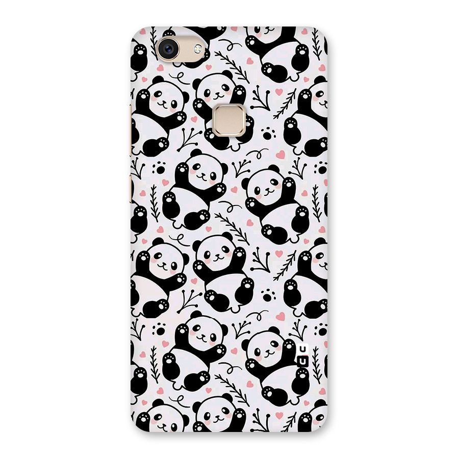 Cute Adorable Panda Pattern Back Case for Vivo V7