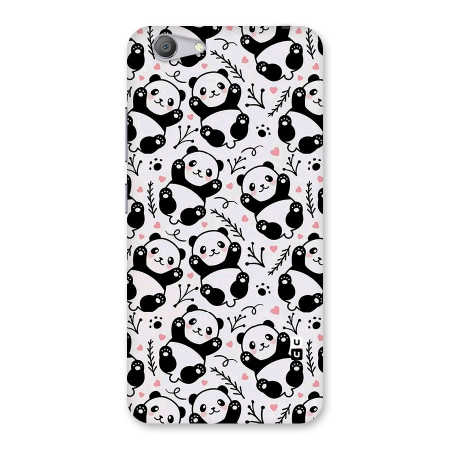 Cute Adorable Panda Pattern Back Case for Vivo Y53