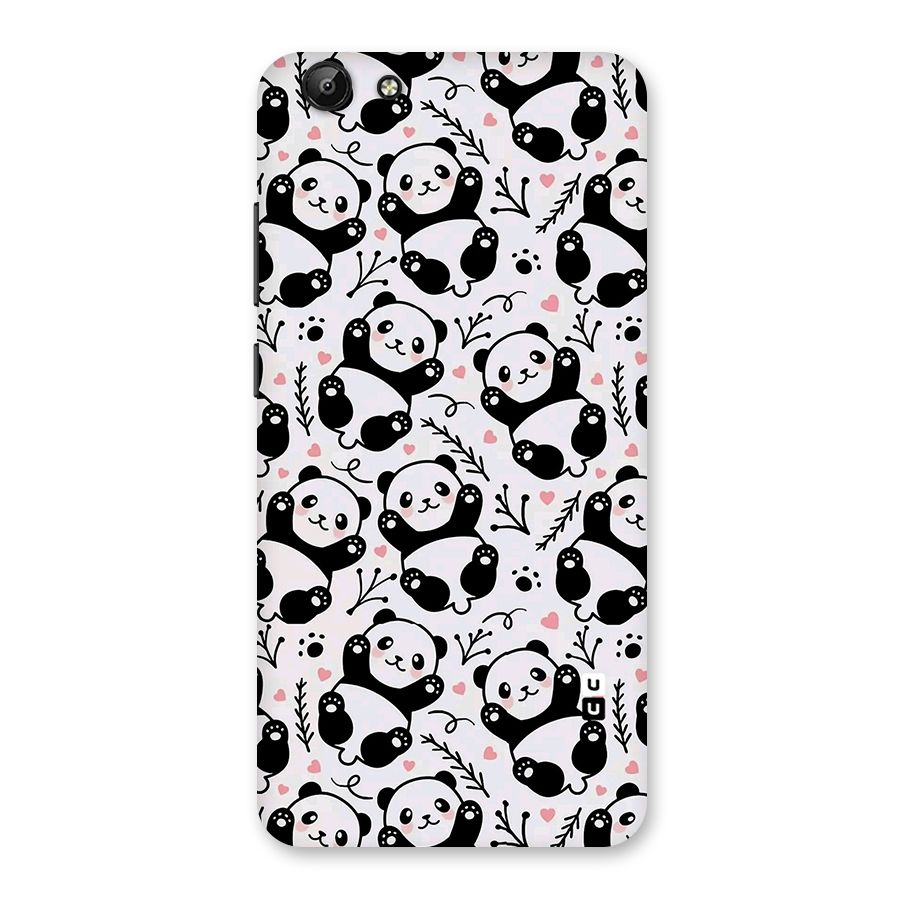 Cute Adorable Panda Pattern Back Case for Vivo Y69