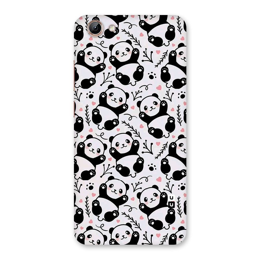Cute Adorable Panda Pattern Back Case for Vivo Y71