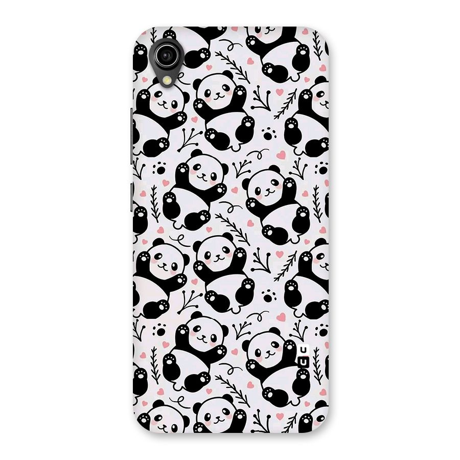Cute Adorable Panda Pattern Back Case for Vivo Y90
