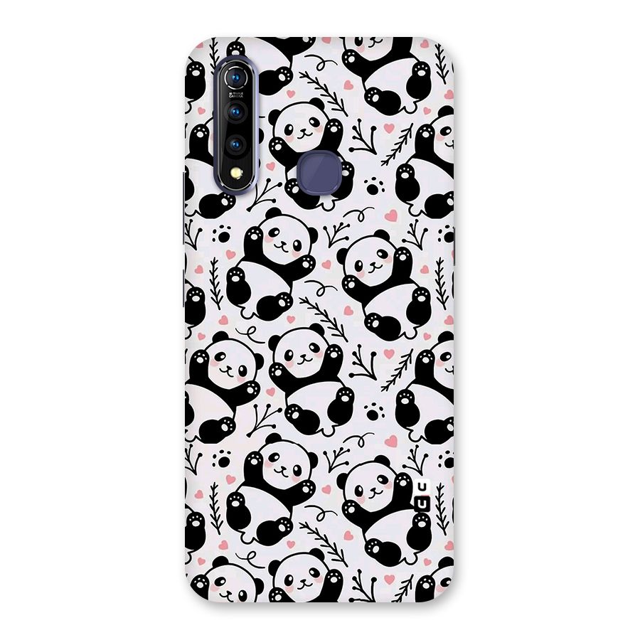 Cute Adorable Panda Pattern Back Case for Vivo Z1 Pro