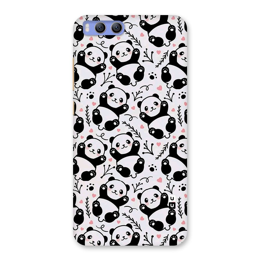 Cute Adorable Panda Pattern Back Case for Xiaomi Mi 6
