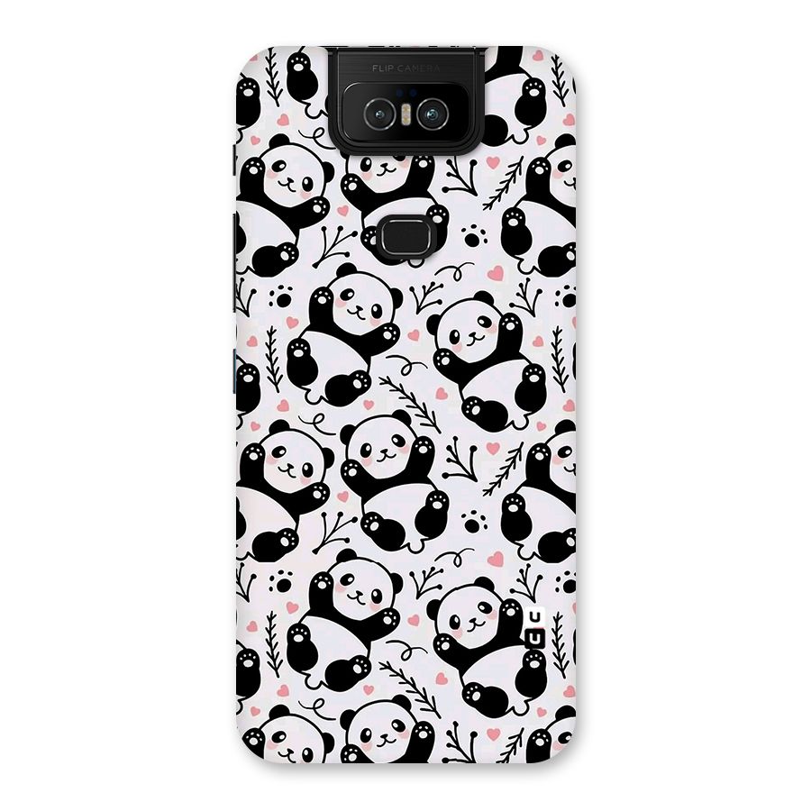 Cute Adorable Panda Pattern Back Case for Zenfone 6z