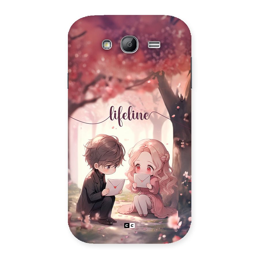 Cute Anime Couple Back Case for Galaxy Grand Neo