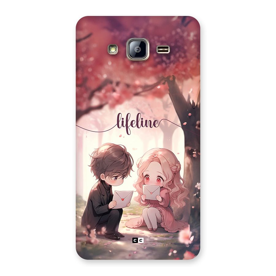 Cute Anime Couple Back Case for Galaxy On5