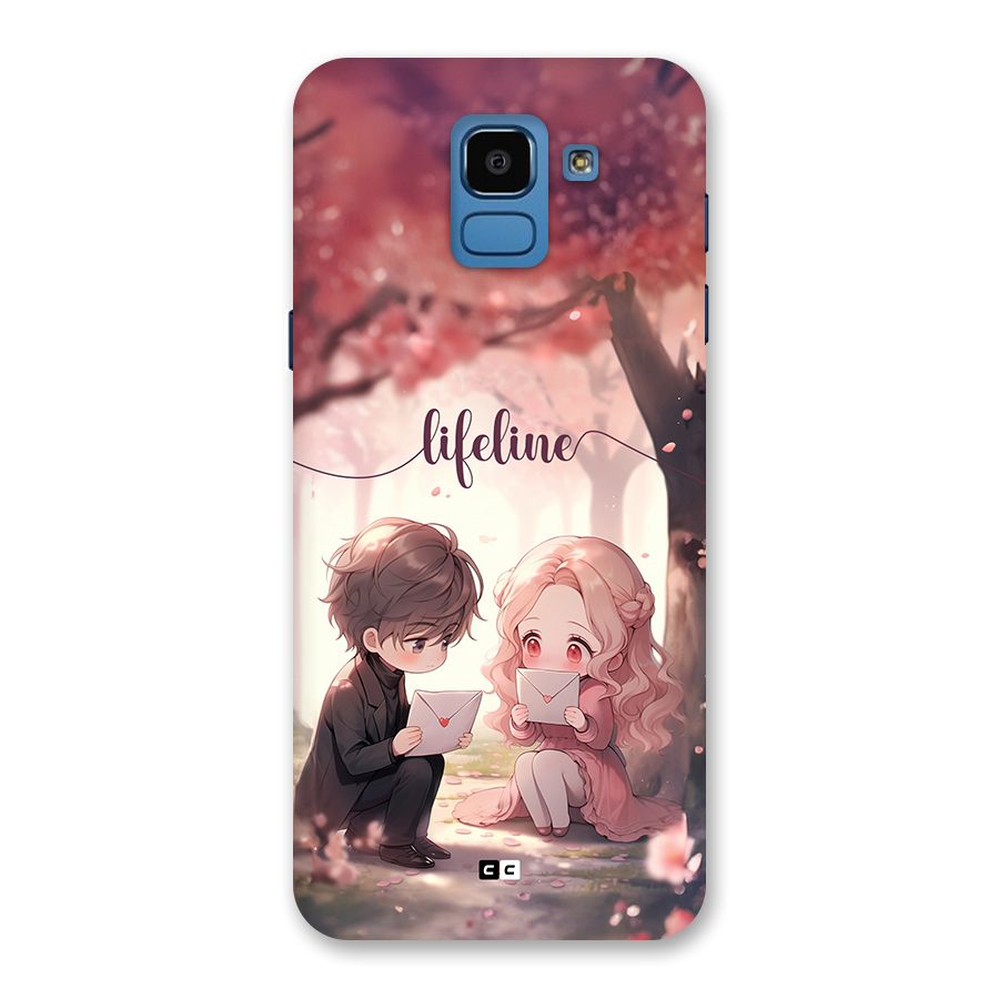 Cute Anime Couple Back Case for Galaxy On6