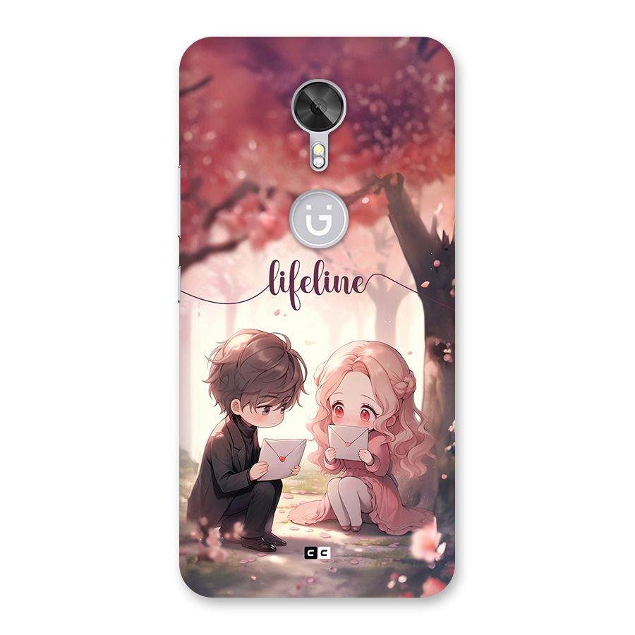 Cute Anime Couple Back Case for Gionee A1