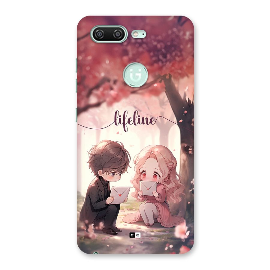 Cute Anime Couple Back Case for Gionee S10
