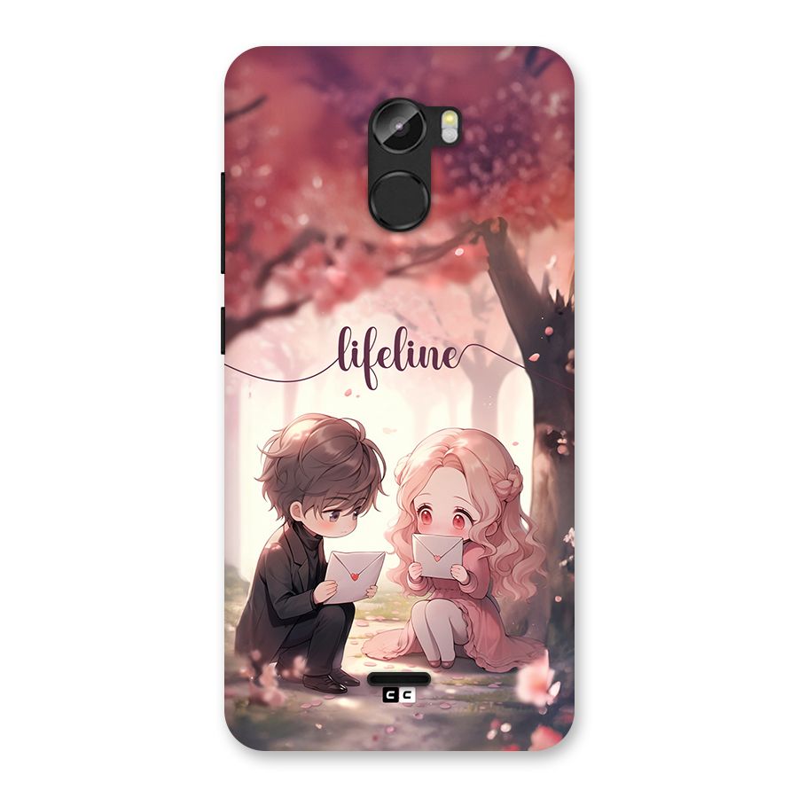 Cute Anime Couple Back Case for Gionee X1