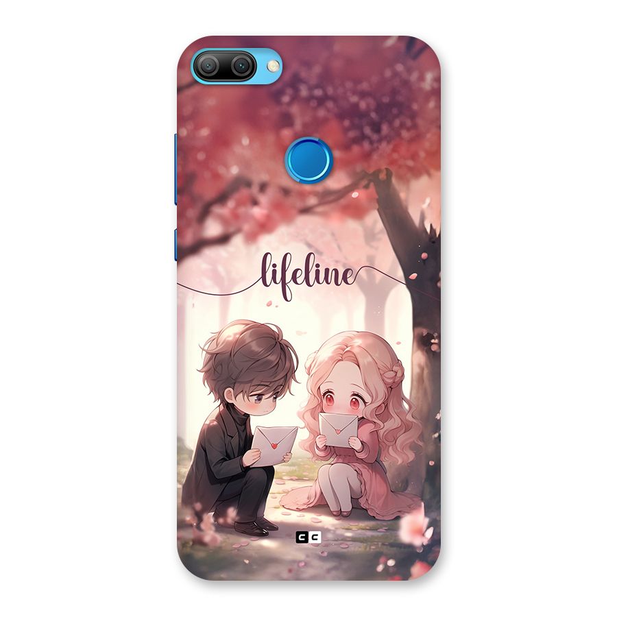 Cute Anime Couple Back Case for Honor 9N