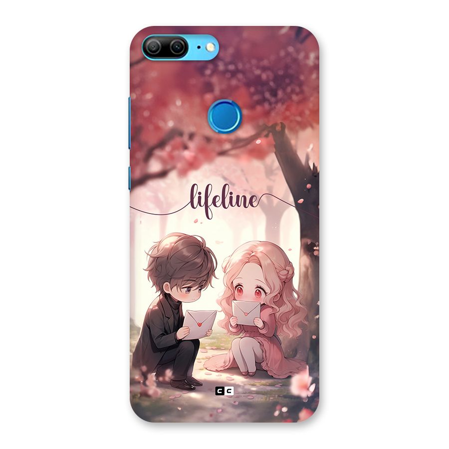 Cute Anime Couple Back Case for Honor 9 Lite