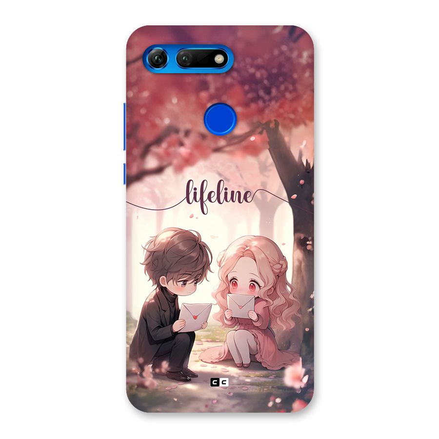 Cute Anime Couple Back Case for Honor View 20