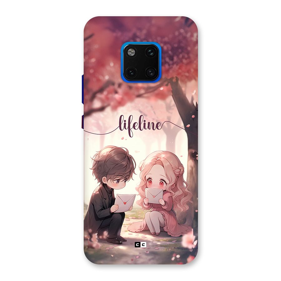 Cute Anime Couple Back Case for Huawei Mate 20 Pro
