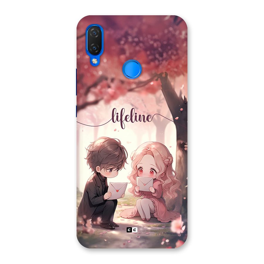Cute Anime Couple Back Case for Huawei Nova 3i