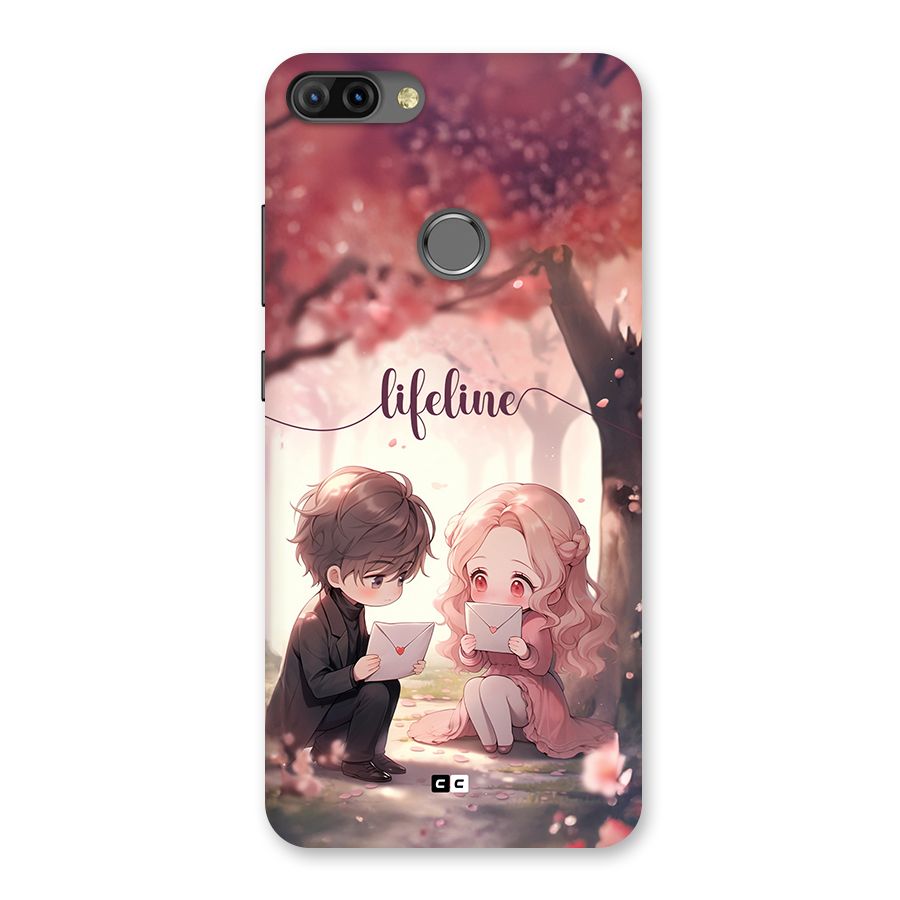 Cute Anime Couple Back Case for Infinix Hot 6 Pro