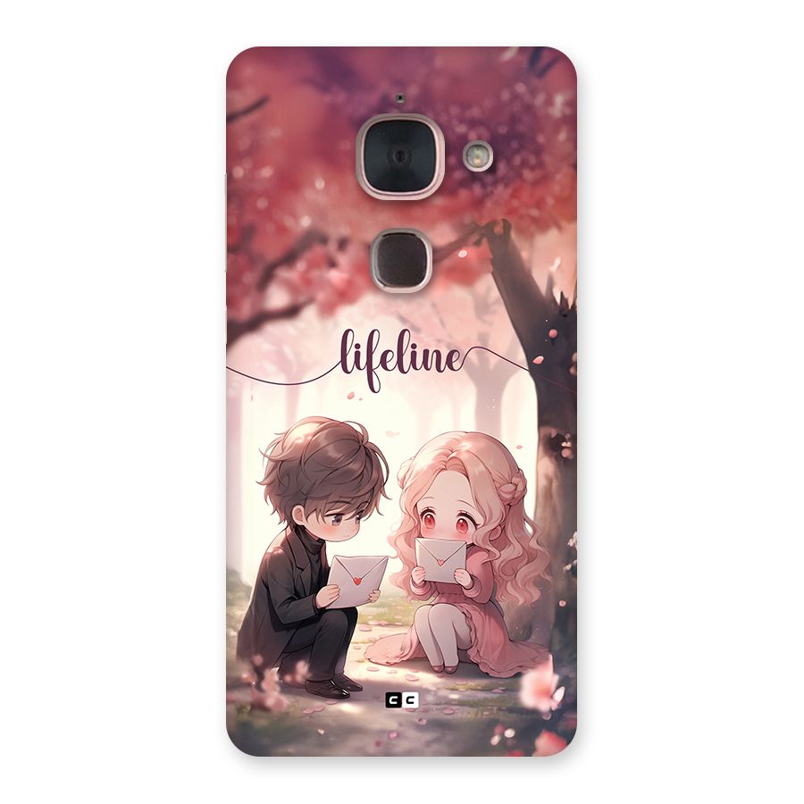 Cute Anime Couple Back Case for Le Max 2