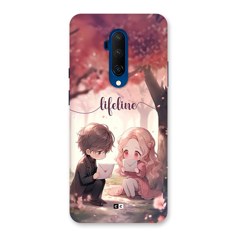 Cute Anime Couple Back Case for OnePlus 7T Pro