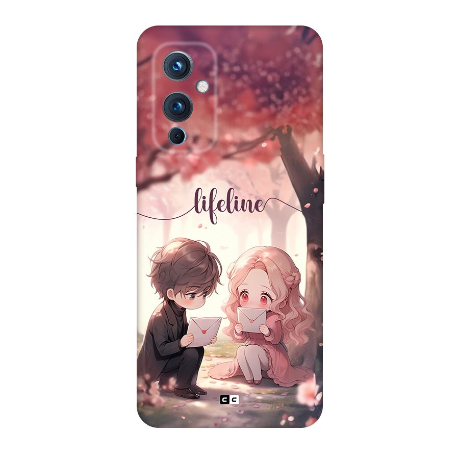 Cute Anime Couple Back Case for OnePlus 9