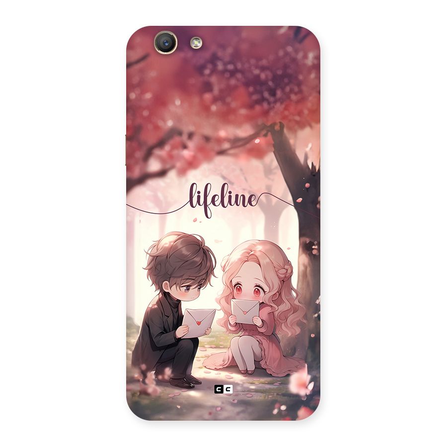 Cute Anime Couple Back Case for Oppo F1s