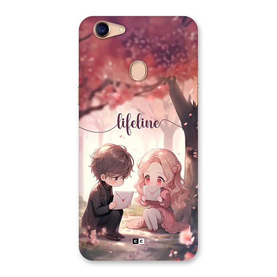 Cute Anime Couple Back Case for Oppo F5 Youth