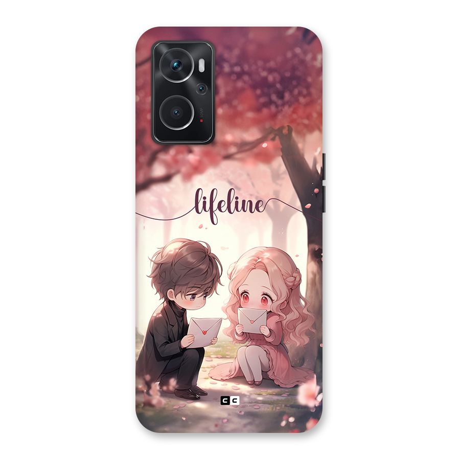 Cute Anime Couple Back Case for Oppo K10 4G