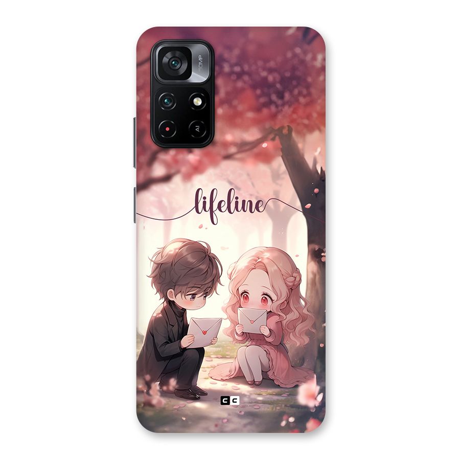Cute Anime Couple Back Case for Poco M4 Pro 5G