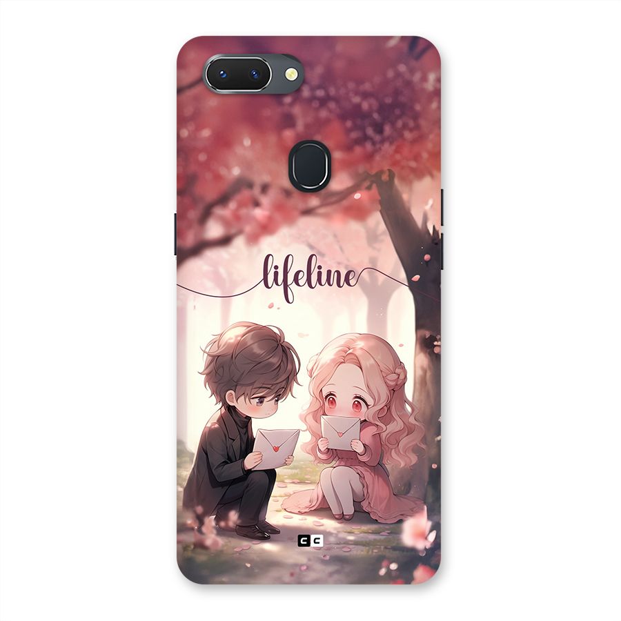 Cute Anime Couple Back Case for Realme 2